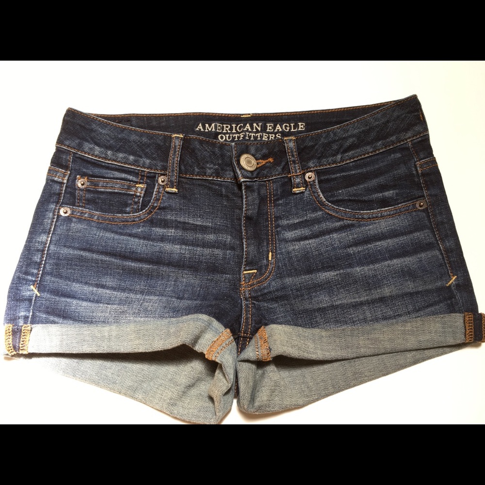 American eagle jean shorts
